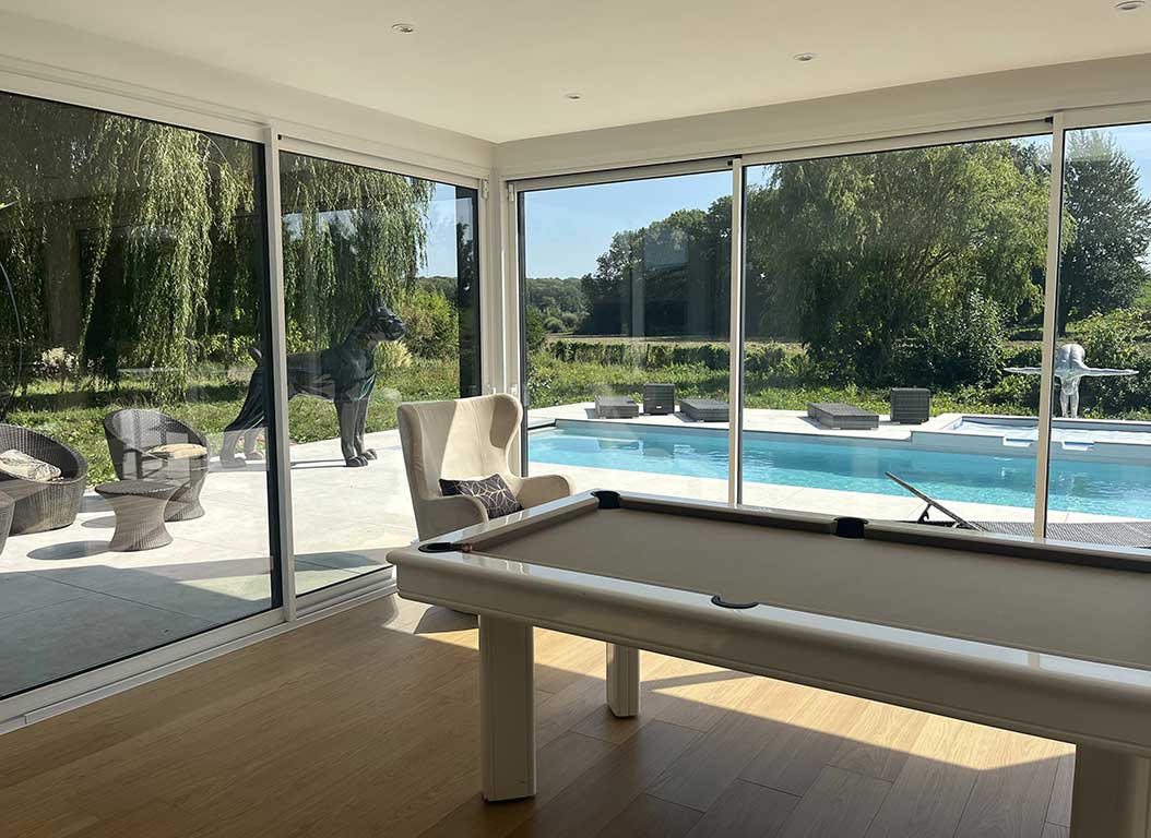 EXTENSION EN OSSATURE BOIS A Mont Saint Eloi (HAUTS DE FRANCE)